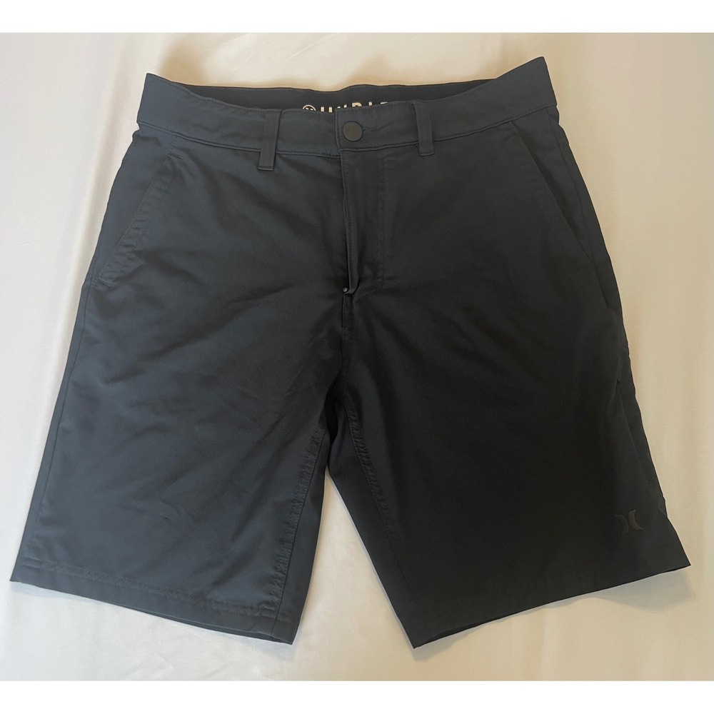 Hurley Phantom Hybrid Walkshorts Mens 30 Black Quick Dry Board Shorts Casual